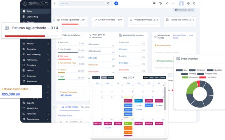Gestão de contas e cobranças para seus cliente em um unico CRM/ERP